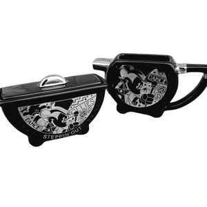 New ! Enesco Disney Steppin Out Mickey & Minnie Sugar & Creamer